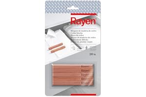 Rayen Drewno cedrowe ochrona przed molami 10x1x1 (20 sztuk)