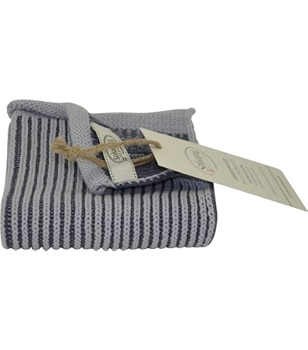 Dänisches Küchenhandtuch Aus Öko-Tex Baumwolle – 31,8x47 Cm, Kräftiges Blau