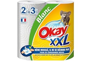 Okay Essuie, XXL , 2 Rouleaux
