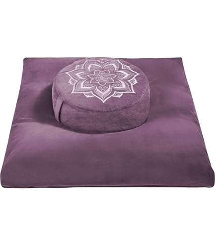 Hihealer Large Meditation Cushion And Zabuton Mat Set Meditation - View #12