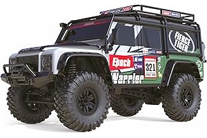 Amewi 22590 Dirt Climbing Fierce Tiger SUV Crawler 4WD 1:10 RTR Negro Incluye Mando a Distancia, batería, Cable de Carga