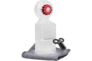 WEIDEBACH® Heater bleed key with collection container.