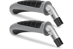 ‎MILIFOX Milifox Ausstiegshilfe Auto, Einstiegshilfe Auto Senioren, Mobilitätshilfe Haltegriff Griphelfer Aufstehhilfe für ältere Menschen Behinderten,2 Stück（Hellgrau und Schwarz）