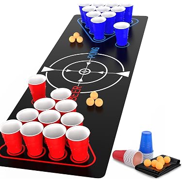 Set de Beer Pong : Ambiance Garantie pour Noël et Fêtes Étudiantes
