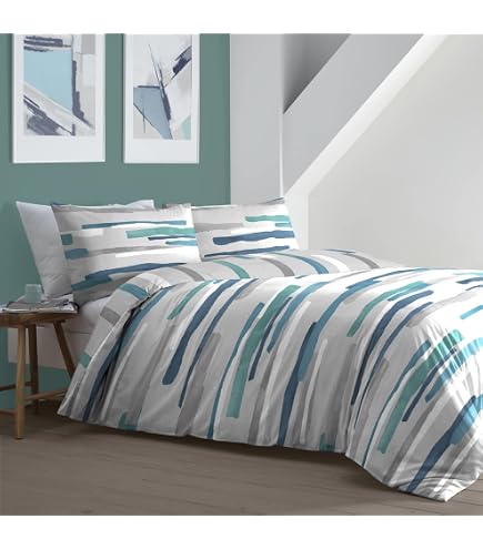 Fusion 'Betley' Classic Wide Stripe Set Copripiumino - 9