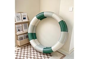 ‎LWUUYWA Aufblasbares Schwimmbecken 90cm PVC Planschbecken Niedlicher Swimmingpool Aufblasbare Badewanne Dusche für Outdoor Home Balkon Sommerwasserparty (B)