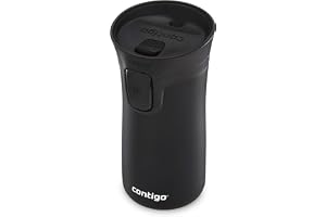 Contigo Termosmugg Pinnacle Autoseal, rostfritt stål isoleringskopp, kaffemugg to go, 100% läckagesäker