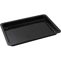Pizzablech 50 X 35 X 3 Cm Pizza Blech Eckig Blaublech Schwarzblech