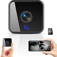 Mini Kamera,1080P HD Überwachungskamera Micro WiFi Akku Kleine Kamera mit Infrarot Nachtsicht, Bewegungserkennung und…