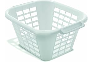 Addis Square Laundry Basket White