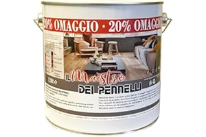 ELEPHANT Impregnante legno esterni per ciclo cerato professionale ad acqua 2,5lt Maestro (Trasparente)