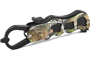 CRAZY SHARK Stainless Steel Fish Lip Grabber Gripper Grip Tool Fish Holder Tackle