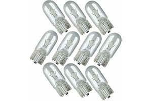 Netagon 10 X 501 Capless Sidelight Car Bulb Bulbs Interior Number Plate Side Light 12V 5W