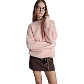 DeFacto Y&uuml;n Karışımlı Bisiklet Yaka Oversize Fit Triko Kazak F3256AX25WN