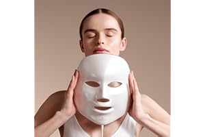 Masque de visage Luminothérapie 7 couleurs par Project E Beauty | Routine de Soins du Visage Anti-âge |Raffermissement de la Peau | Calmer l'Inflammation et la Peau Sensible |
