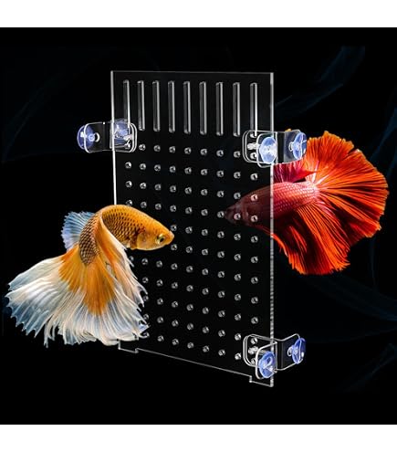 Divisori Per Acquario E Griglia Filtrante, 40x40 Cm, Pieghevoli E Tagliabili, Per Allevamento Pesci, Protezione Avannotti E Filtrazione Fai-da-te
