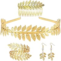 Griechische Göttin Kostümzubehör - 5-teiliges Set Mit Schmuck & Accessoires