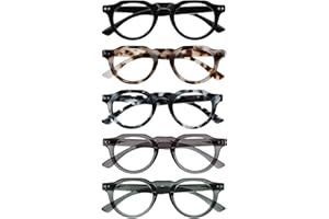 OPULIZE RIO Lunettes de Lecture Anti-Lumière Bleue - Monture Partie Supérieure Droite - Hommes Femmes - Charnières à Ressort - B53