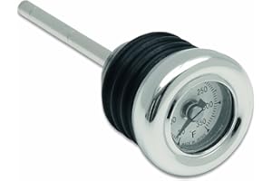 DRAG SPECIALTIES Manomètre de température d’huile pour Harley Davidson Softail de 2000 à 2014