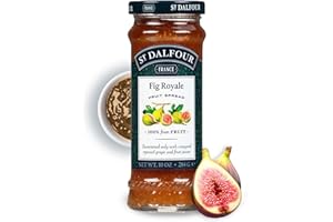 ST DALFOUR St. Dalfour - Fruit Spread 100% Natural Jam Royal Fig - 10 oz.