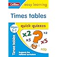 Times Tables Quick Quizzes Ages 5-7: Ideal for home learning (Collins Easy Learning KS1)