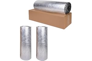 Cathpetic Dämmmatte Auto Selbstklebend 10mm 50 cm x 200 cm=1 m²,Schallschutzmatte Schaumstoffrolle,Feuchtigkeitsdicht, Kältebeständig, Wärmeisolierend und Schallisolierend Dämmmatte,2 Rolle