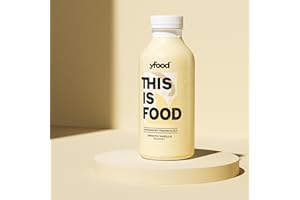 ‎YFOOD yfood Drink Smooth Vanilla - 12 x 500 ml für unterwegs & stressige Tage - vollwertig & ready-to-drink mit 30g Protein, 26 Vitaminen und Mineralstoffen - inkl. 3 € Pfand