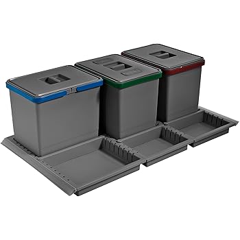 Cubo De Basura Para Cajon Cocina ELLETIPI Cubo De Basura Para