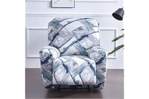 BLLMTEAR Copripoltrona Relax Reclinabile Elettrica Con Tasche Fodera Per Poltrona,Universale Coprisedile Chivas Poltrona Reclinabile Relax Completo Elasticizzato, Copertura Per Poltrona ( Color : 34# , Size :