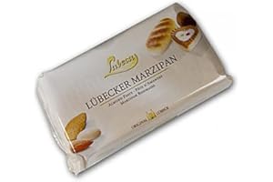 Roh-Marzipan, MO MM, 52% Mittelmeermandeln, Lubeca, 1 kg