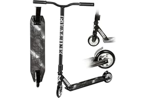 ‎CLOTHINK Clothink Stunt Scooter für Kinder Erwachsene ab 6 Jahre - High End Stunt Roller mit ABEC 9 Kugellager, 110/100 mm Räder, Trick Roller, Tretroller, Cityroller