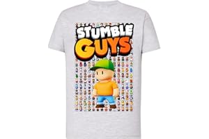 CAMISOLETA Camiseta Stumble Guys de niño, Camiseta Stumble Guys niño Manga Corta, Camiseta niño Manga Corta, Camiseta Stumble Guys, Stumble Guys