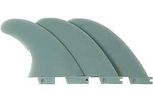 Liquida Surfboard Finnen, Glas-Flex, G5 Medium, 3 Stück, versch. Farben