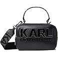 Karl Lagerfeld Paris Tote Bag – Casual Everyday Purses for Women with Leather Strap & Iconic Karl Patch