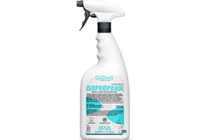 ‎GIDELI GiDeli Isopropanol 99.9% 750 ml - Isopropyl Alcohol Cleaner High Percentage - Cleaning Alcohol Spray for Electronics, 3D Printer Accessories, Glass, Screens and Lenses