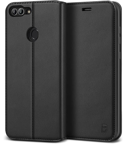Betterfon Klapphülle Mit Kartenfächer Für Huawei P Smart (2021) – Pink, Mit Magnetverschluss