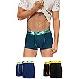 XYXX Men's Volt and Dynamo Micromodal Regular Fit Solid Antimicrobial Trunks with No Marks Waistband (Pack of 3)