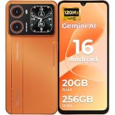 HOTWAV X100GT &ndash; Android 16 Mobile Phone with Rear Screen of 20GB+256GB 1TB, Camera 48 MP+16 MP, 6.88 Inch HD+ 120Hz, 2.02 Inc