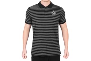 Chelsea Mens Polo Shirt Striped Official Football Gift