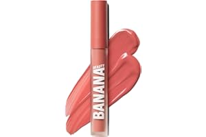 Banana Beauty Rossetto liquido Semi Matte Caramelita con tenuta 10h – Rossetto per labbra piene – Protezione da disidratazione e volume intenso – Rossetto opaco con sottotono di peach