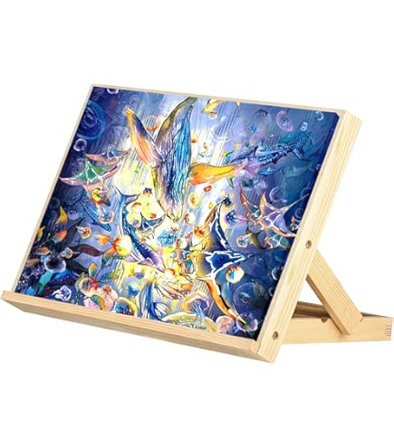 Paintersisters Tafelstandaard Tekenbord Workstation Formaat A3 compact - 30 x 43 cm, Beukenhout, voor schilderen schetsen, acryl, aquarel, potlood of houtskool