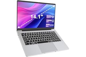 LEEDOW 14″ Laptop | Dual-Core Processor | 6 GB DDR4 RAM │ 128 GB NVMe SSD │ 1366x768 Display │ Portable Computer │ USB Mous & Mini HDMI Ports