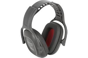 Howard Leight by Honeywell VS100D VeriShield 1035196-VS Cuffia passiva, fascia dielettrica, ampia apertura a coppa, cuscinetti auricolari in memory foam, SNR 26 dB (1 pezzo)