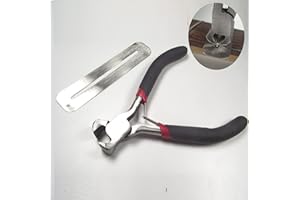 GENERIC Chris Alsop Guitar Fret Pullers with Fretboard Protector Strip. Precision Ground Guitar Tool