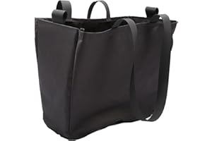 ‎WHLICKS rollator Tasche, wiederverwendbare Walker Tasche für 38-45 cm Sitzbreite Rolling Walkers, Rolling Basket Accessoire für Frauen, Männer und Senioren, Lagerung für Bücher und Essentials für den tägliche