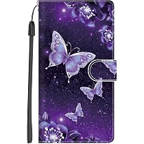 ChoosEU Klapphülle Für Xiaomi Redmi Note 13 4G – Leder-Optik Mit Schmetterlings-Motiv, Stoßfest, Mit Standfunktion & Kartentaschen