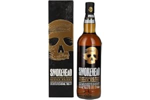 Smokehead Islay Single Malt Scotch Whisky, Whisky Scozzese, 70cl