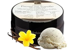 ‎EIS PERFECTO Premium-Bourbon-Vanille-Paste » Keine künstlichen Aromen » Zum Verfeinern von aromatischem Eis, Desserts, Getränke, Pralinen Torten und vielem mehr » Inhalt 100 g