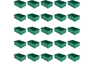 ‎1A-TOPSTORE Kunststoff-Einsatzkasten, Lagerbehälter, grün 162x108x63 mm (LxBxH), 1 Packung = 25 Stück