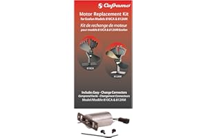 Ecofan MRKCA01BX - Kit di ricambio motore 810 e 812, nero